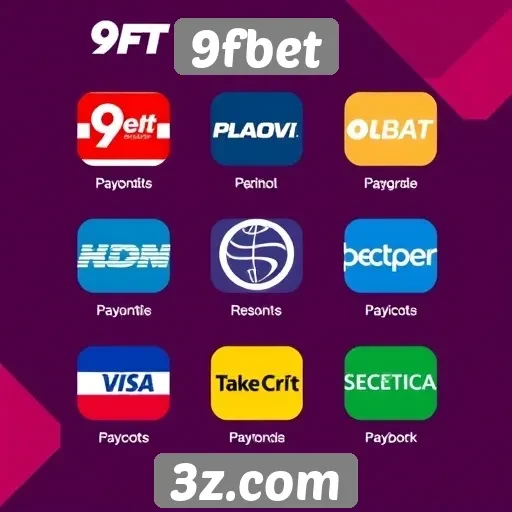 Métodos de pagamento disponíveis no 9fbet